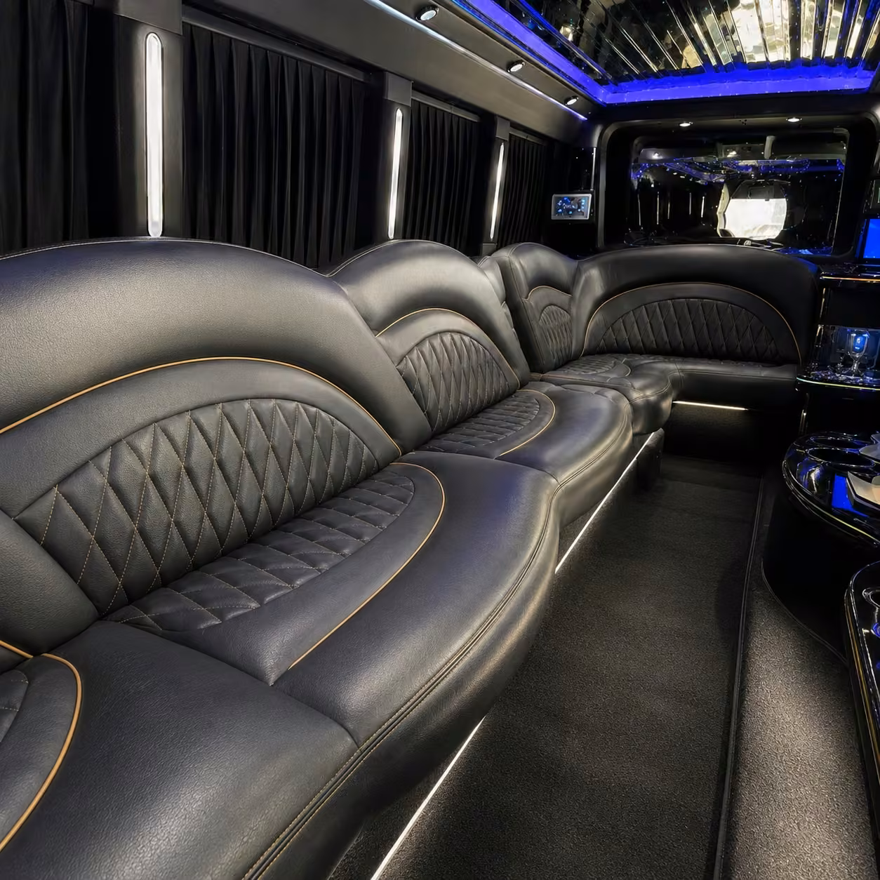 boston limo interior